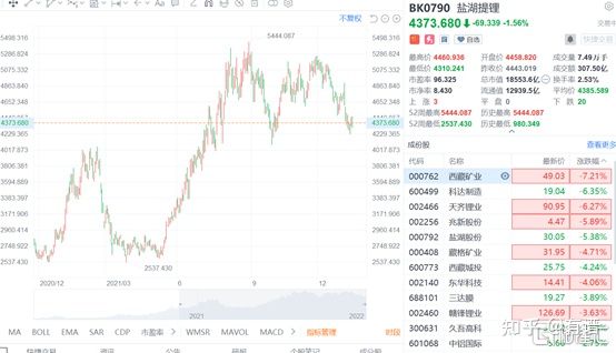 盐湖提锂概念接连下跌，到底发生了什么？(图1)