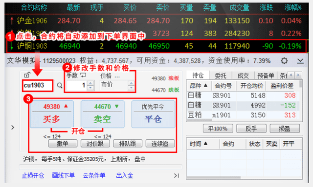 期货交易软件如何使用，期货交易如何下单？(图3)