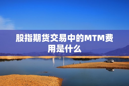 股指期货交易中的MTM费用是什么？