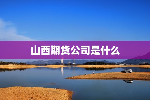 山西期货公司是什么？