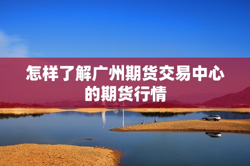 怎样了解广州期货交易中心的期货行情？