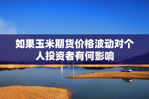 如果玉米期货价格波动对个人投资者有何影响？