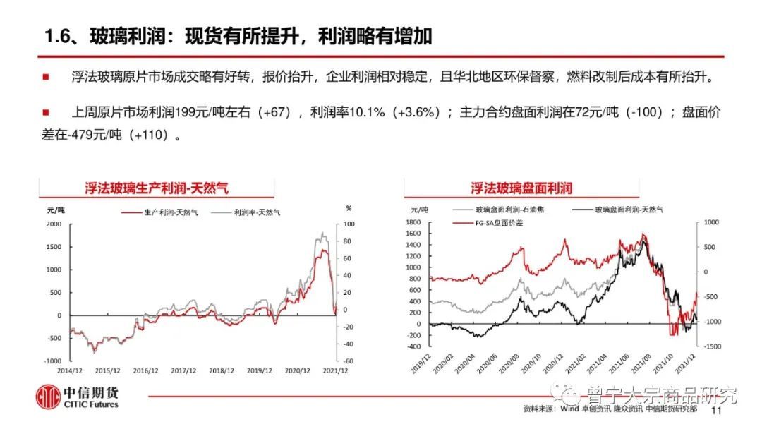 【玻璃、纯碱】库存继续去化，市场报价平稳(图12)