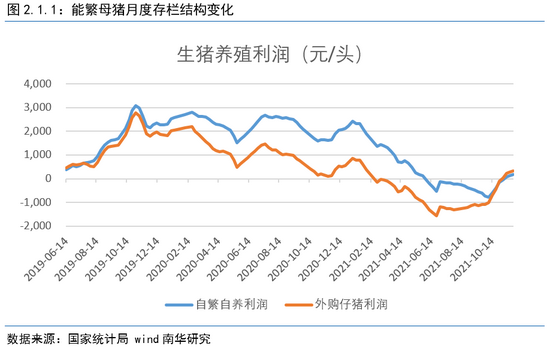 南华期货2022年度生猪展望:猪周期拐点明年内将至(图2) 南华期货2022年度生猪展望:猪周期拐点明年内将至(图2)